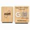 Επιτραπέζιo Stand με QR Code | Διπλής Όψης | 18 x 15cm